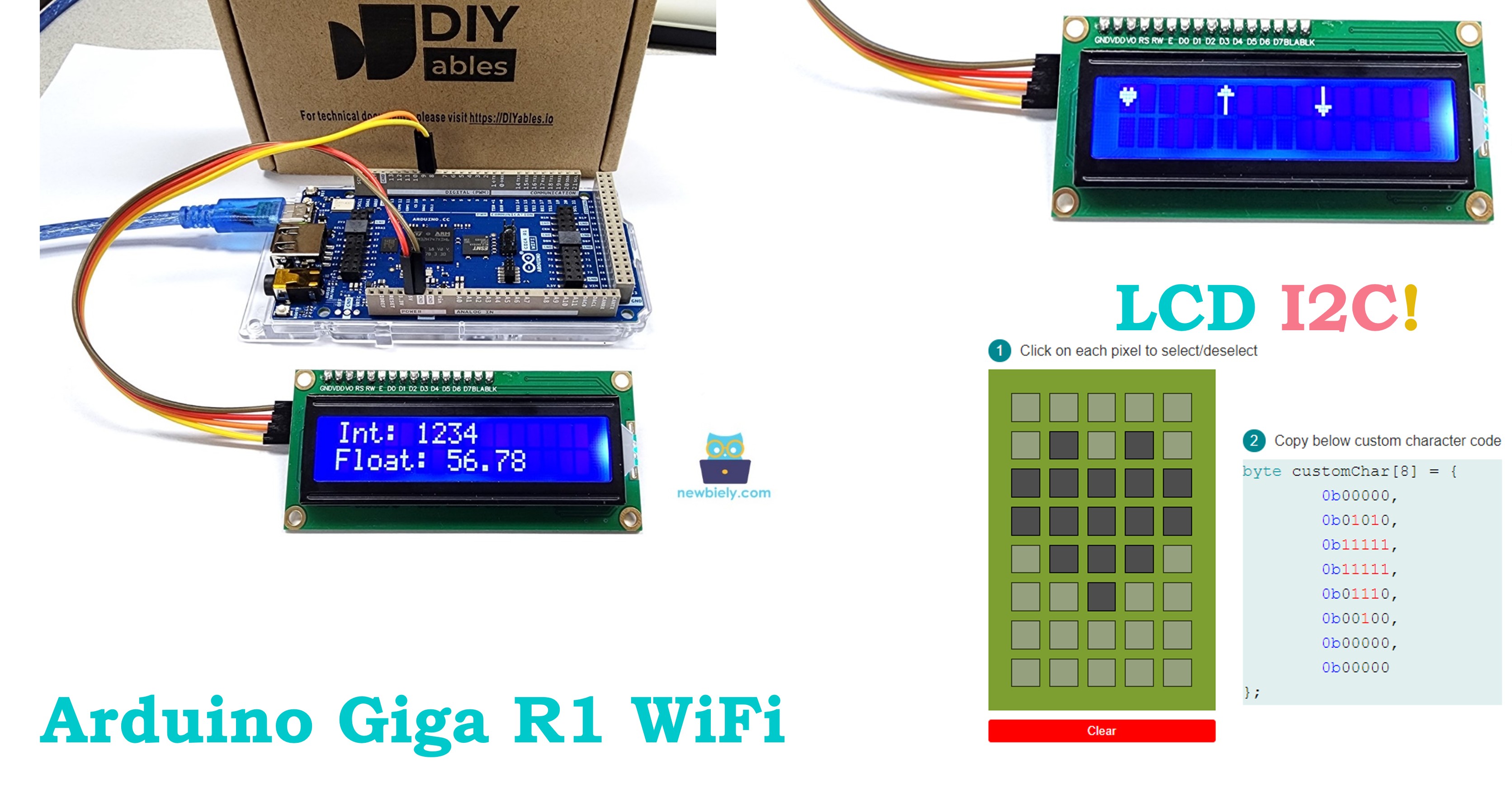 Arduino Giga R1 WiFi - LCD I2C