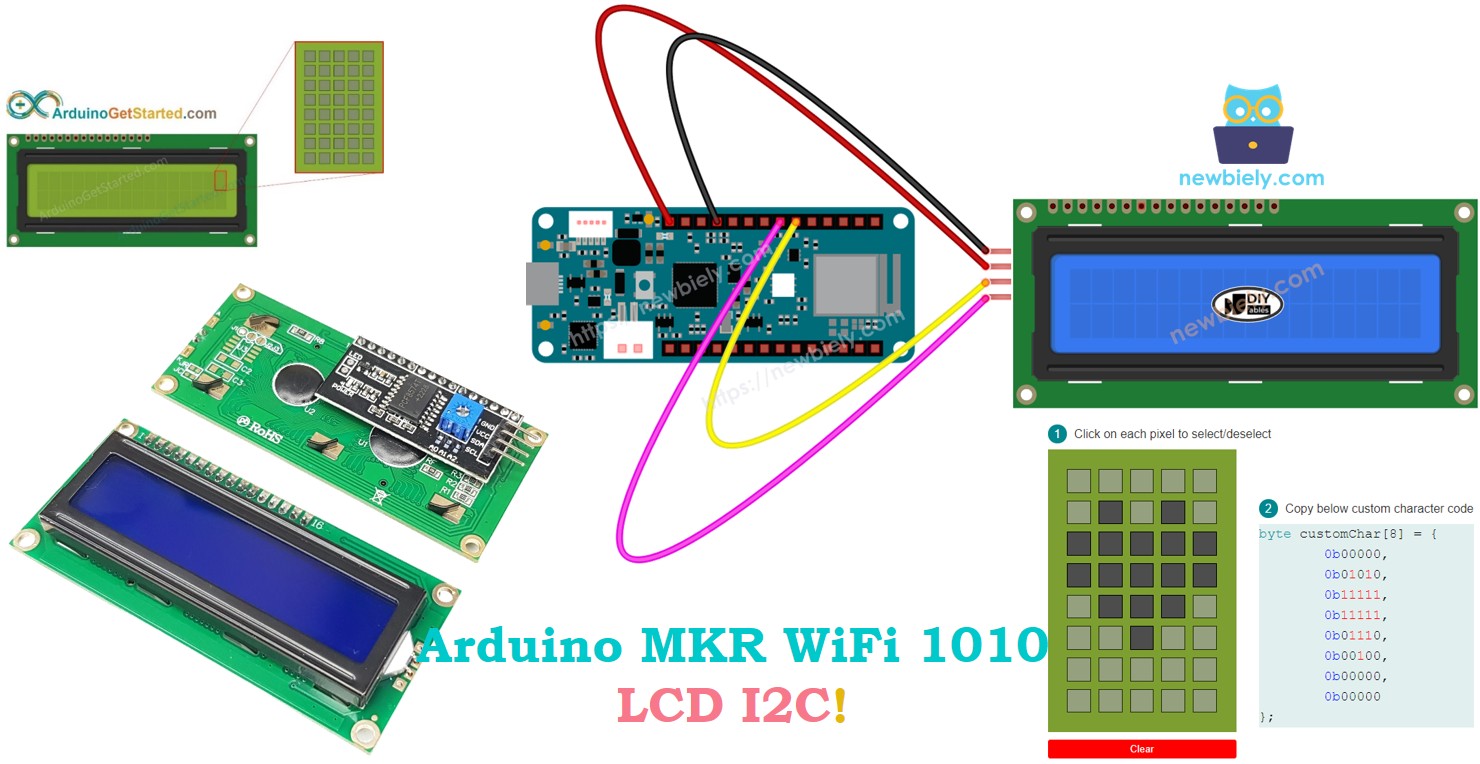Arduino MKR WiFi 1010 DISPLAY