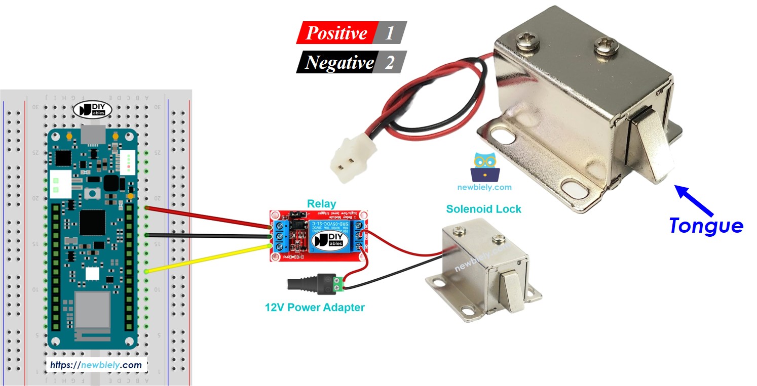 Arduino MKR WiFi 1010 DOOR LOCK