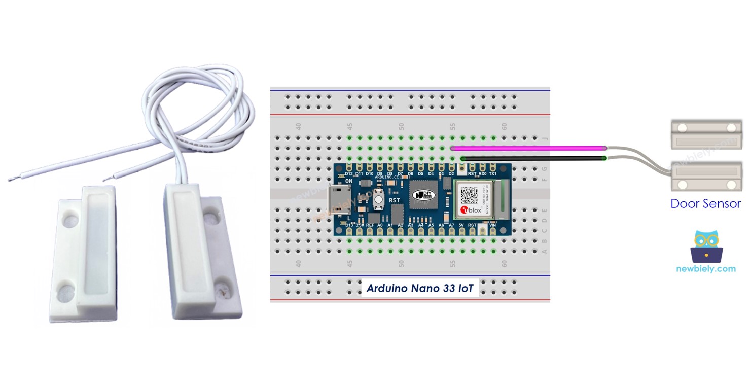 Arduino Nano 33 IoT Door Sensor