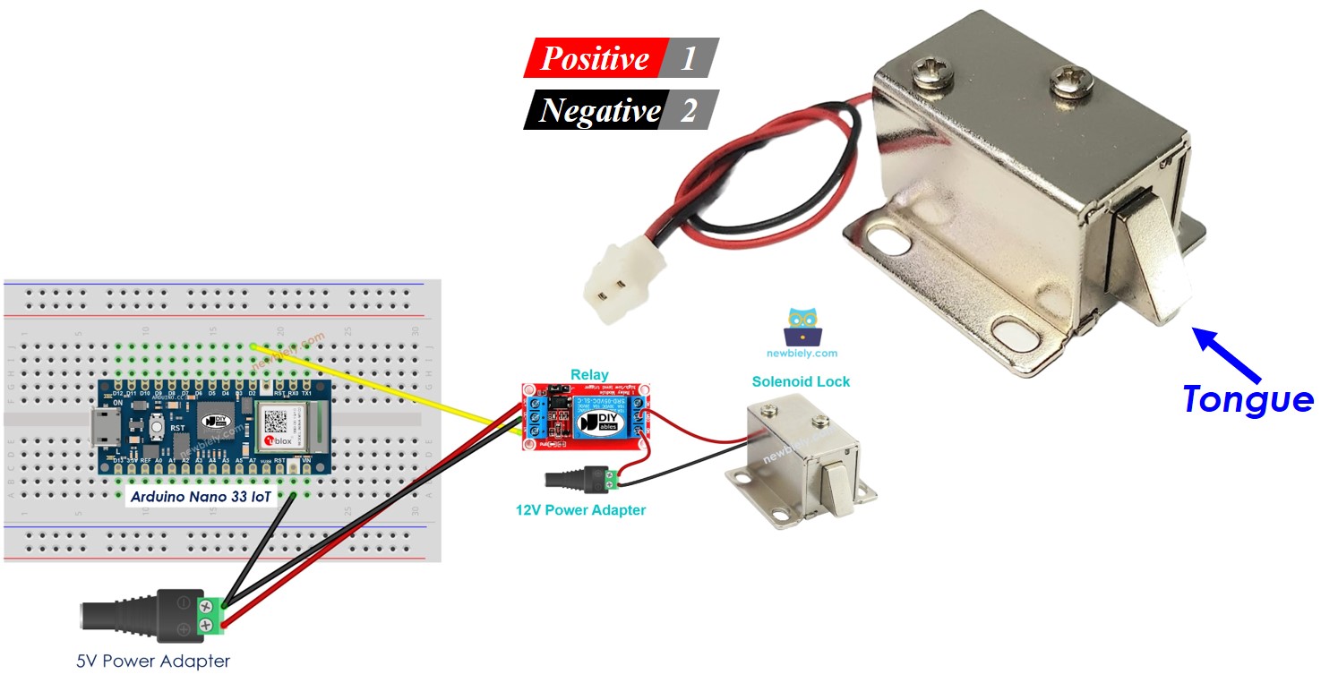 Arduino Nano 33 IoT DOOR LOCK