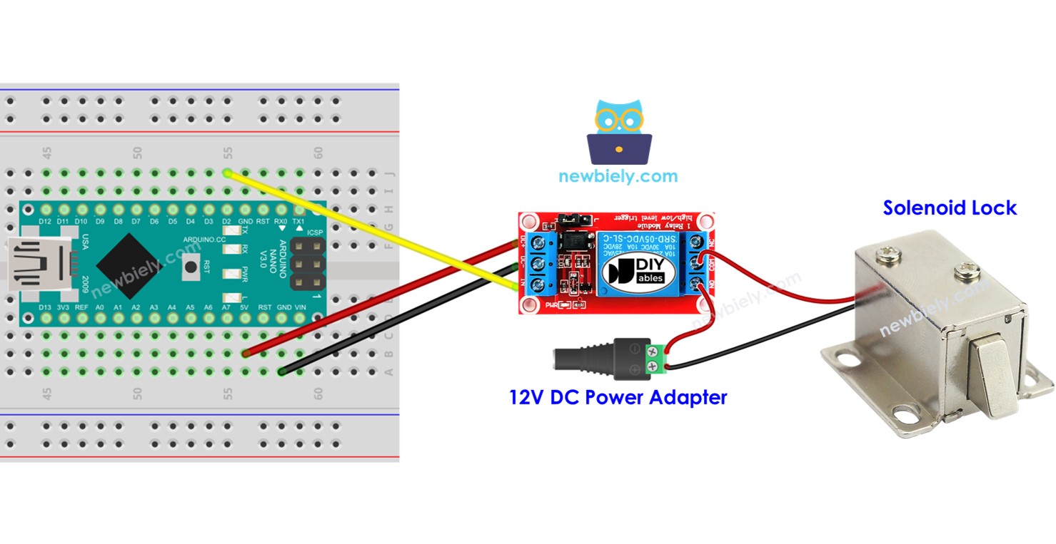 Arduino Nano DOOR LOCK