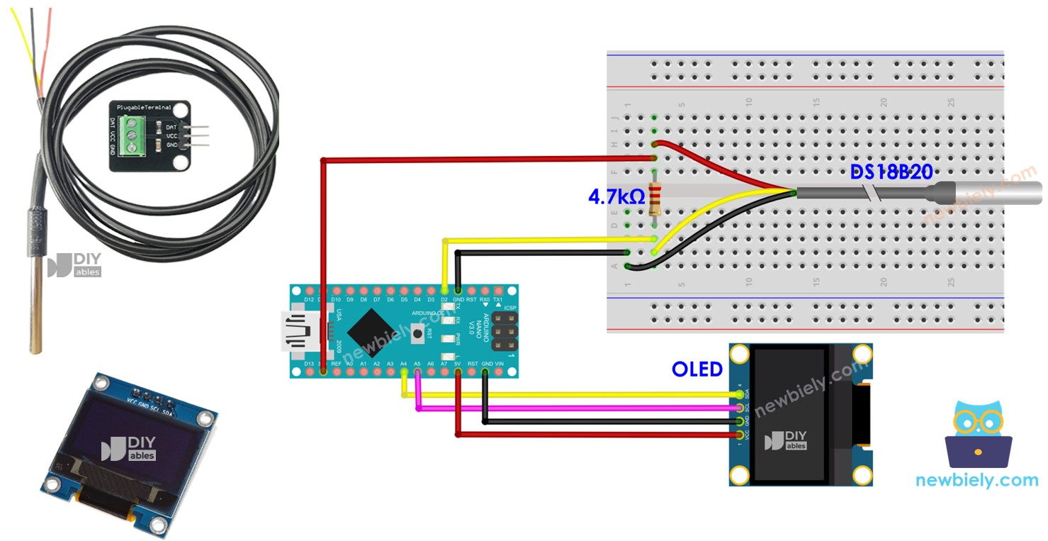 Arduino Nano Temperature Sensor Oled Arduino Nano Tutorial – NBKomputer