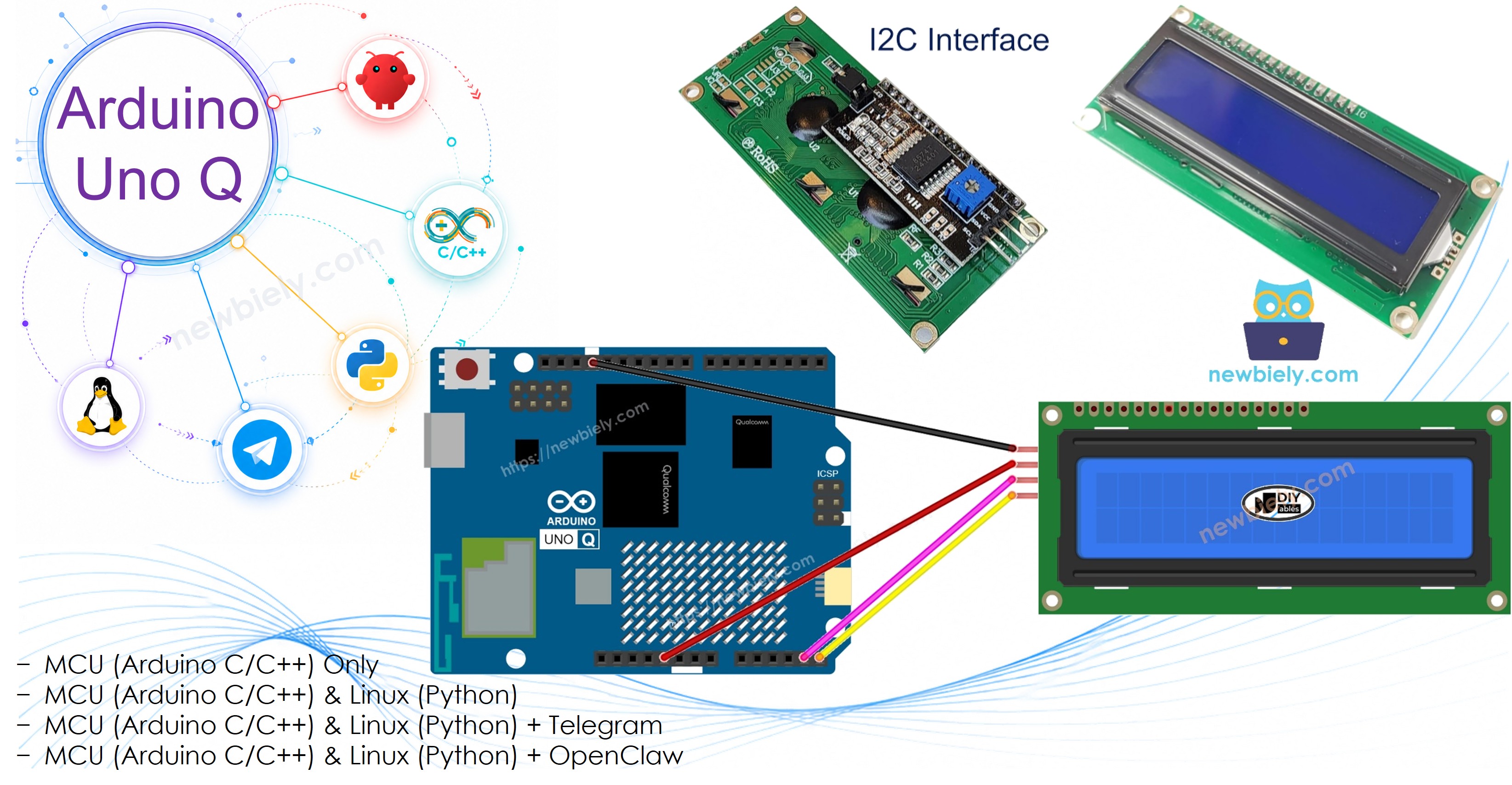 Arduino UNO Q - LCD I2C