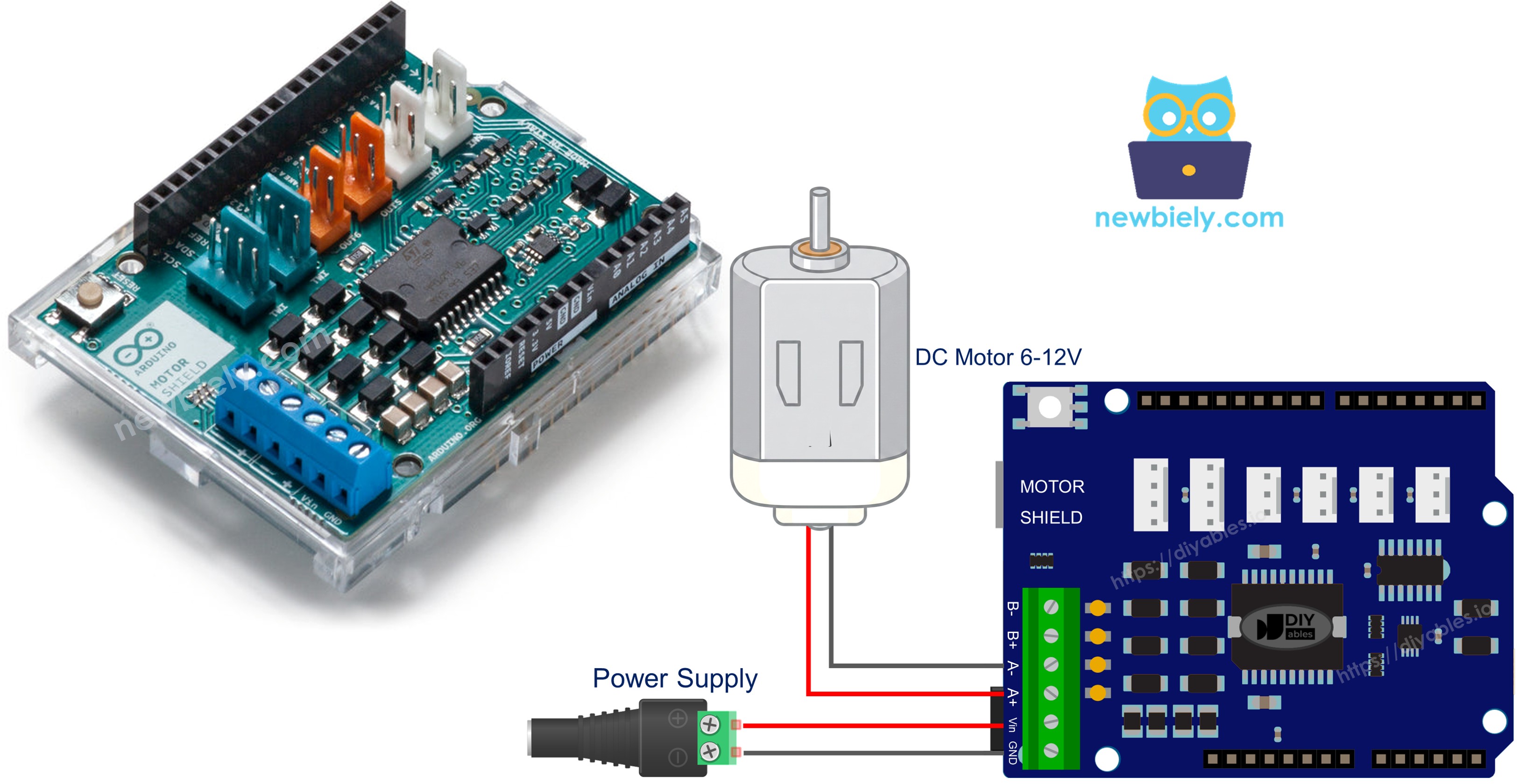 Arduino Uno R4 DC Motor Shield