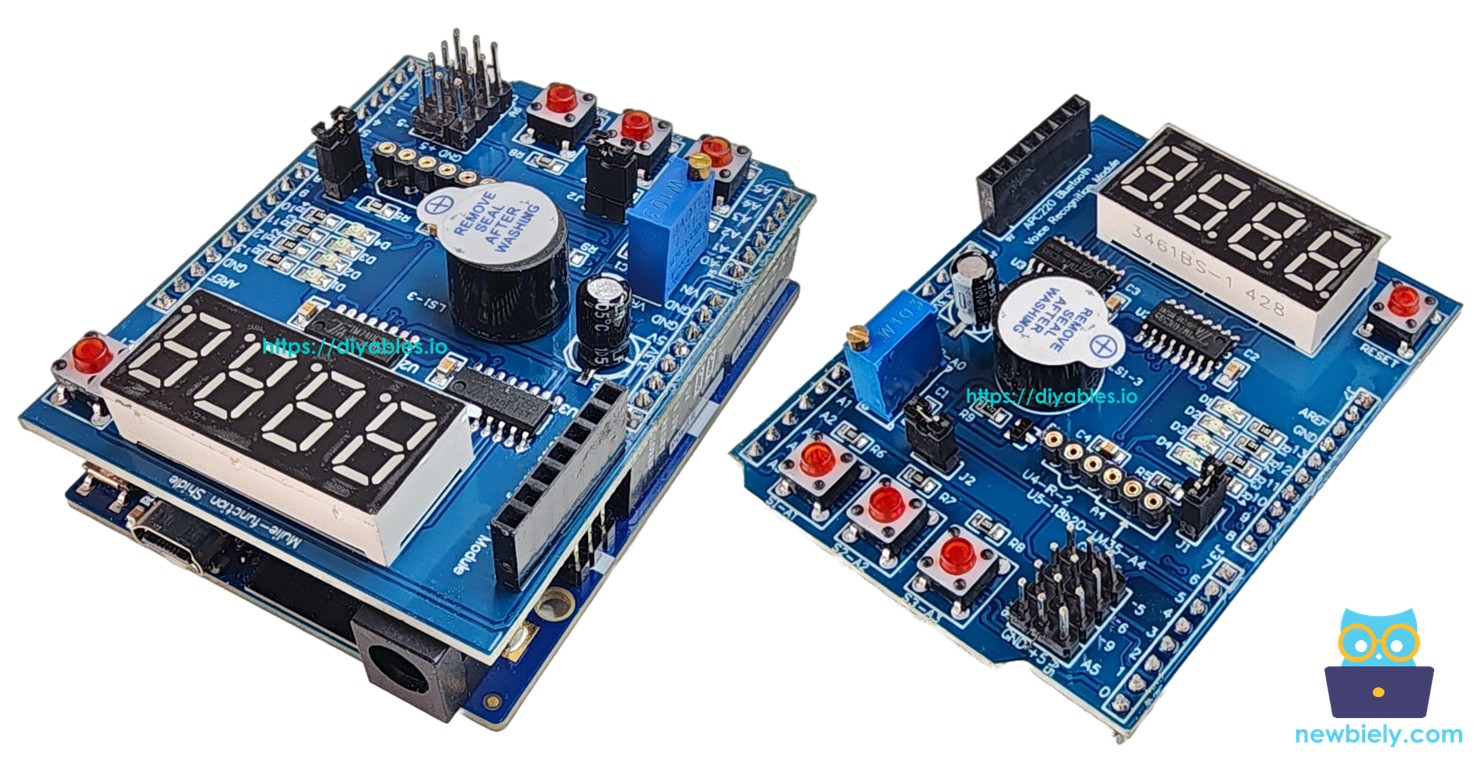 Arduino Uno R4 Multi-Function Shield