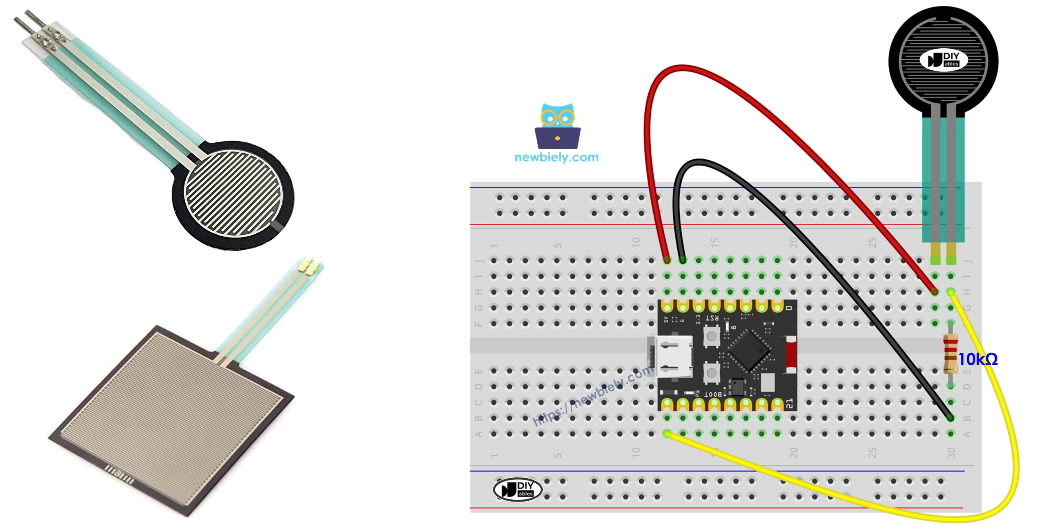 ESP32 C3 Super Mini FORCE SENSOR