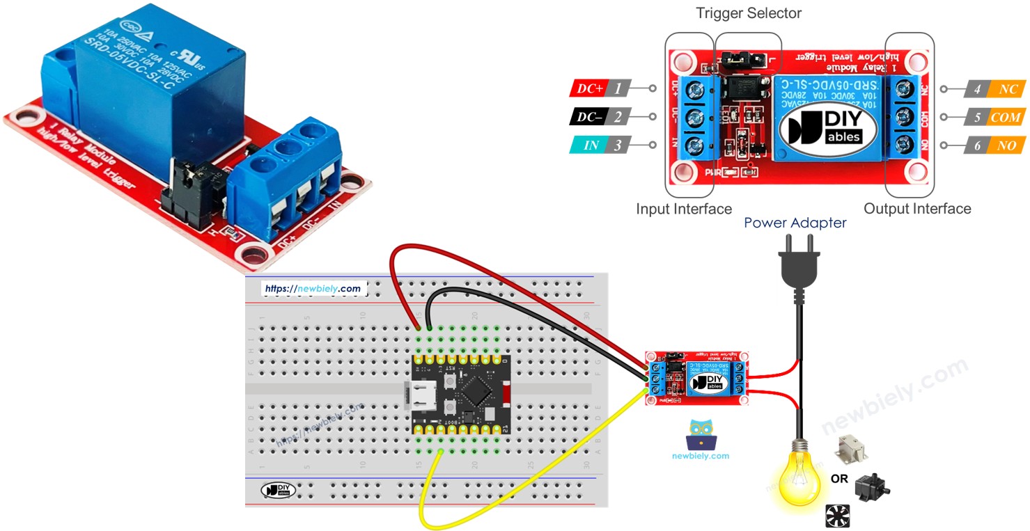 ESP32 C3 Super Mini RELAY
