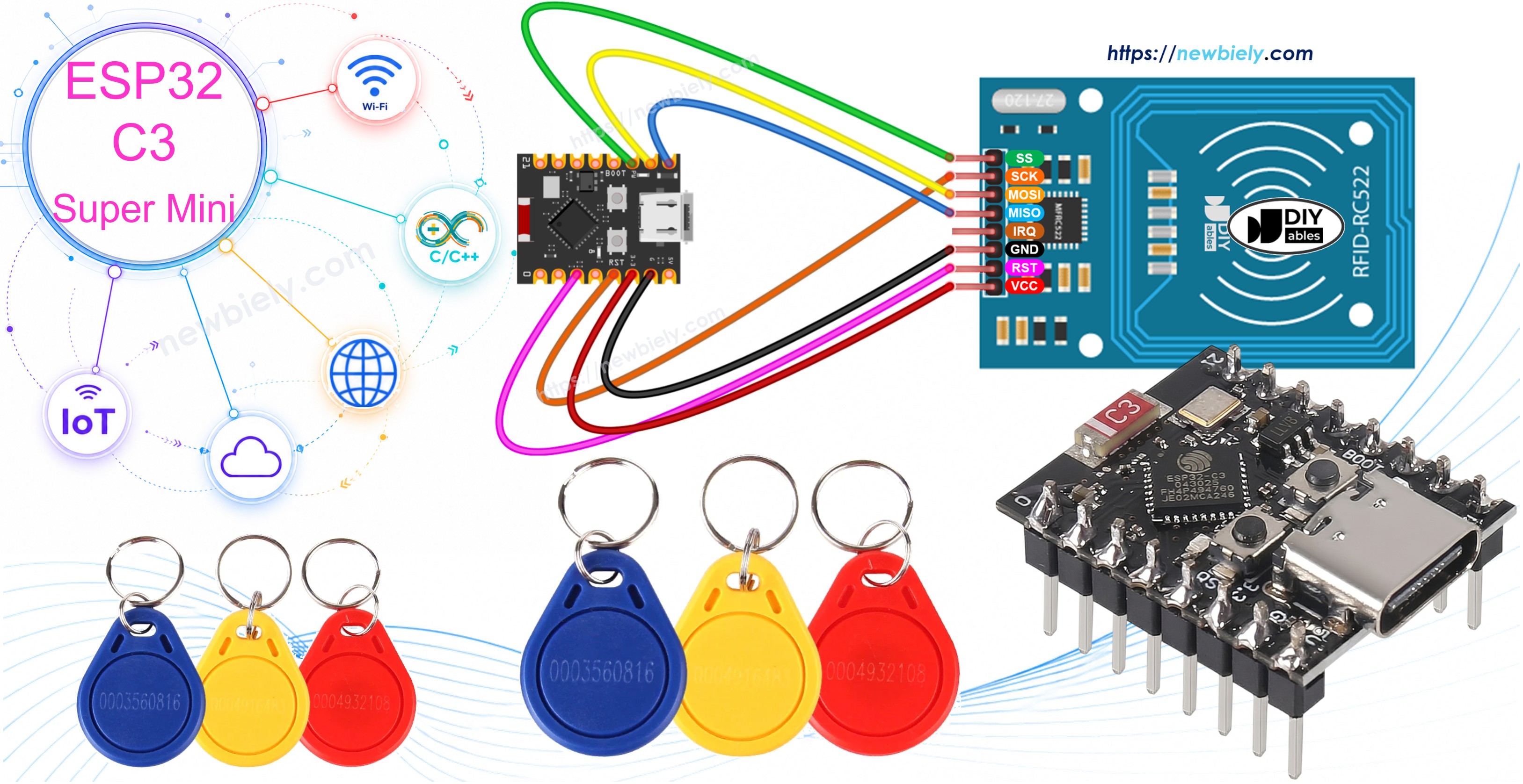 ESP32 C3 Super Mini - RFID