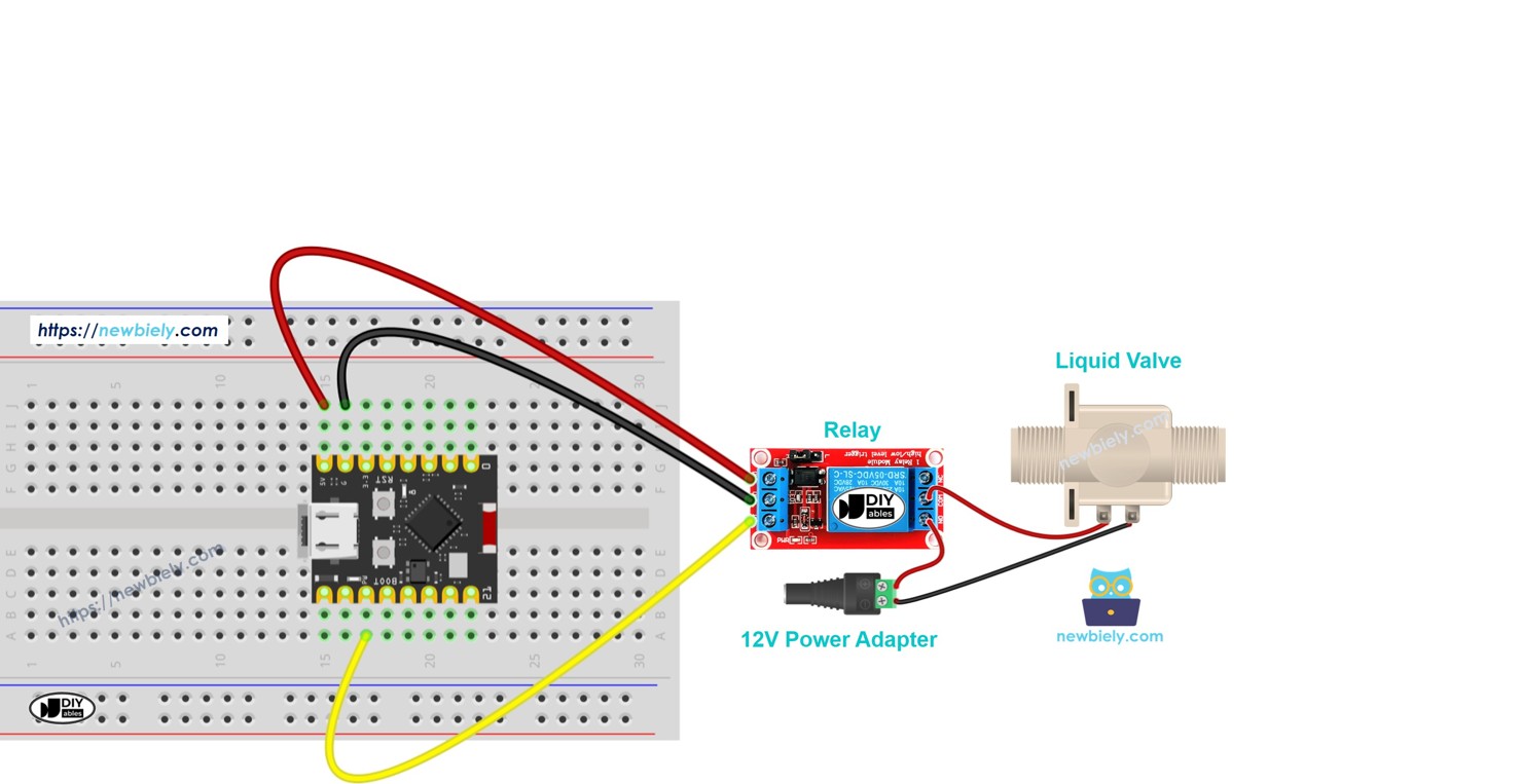 ESP32 C3 Super Mini - Water/Liquid Valve