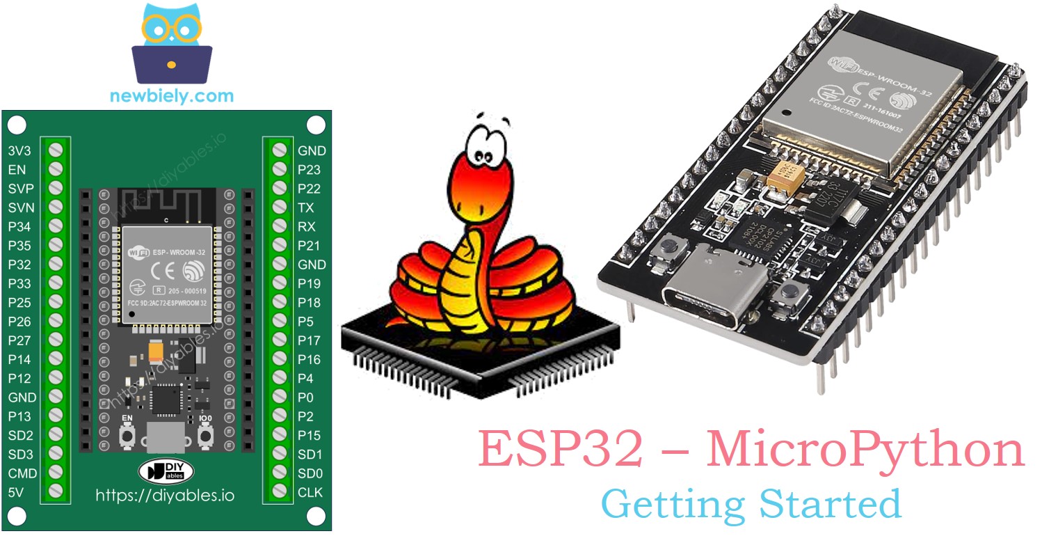 Getting Started with ESP32 and MicroPython