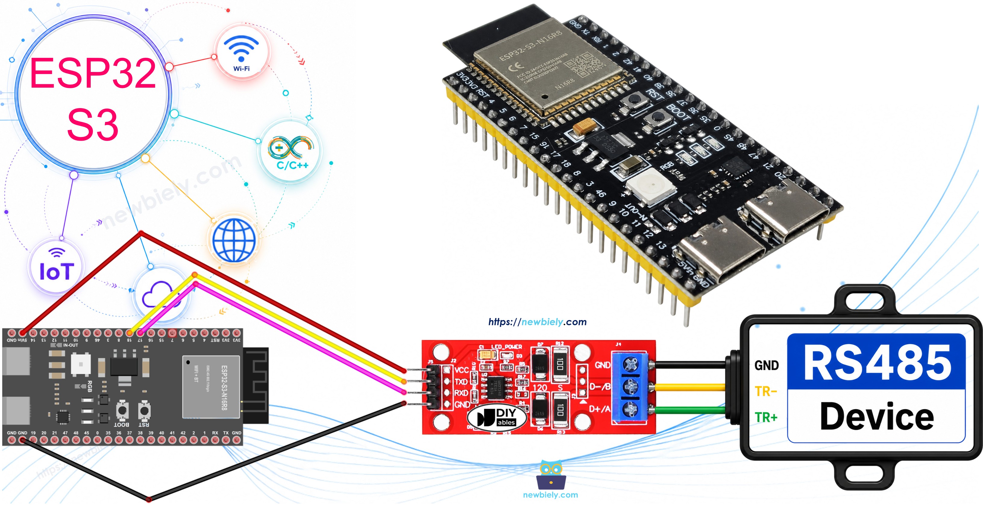 ESP32 S3 RS485