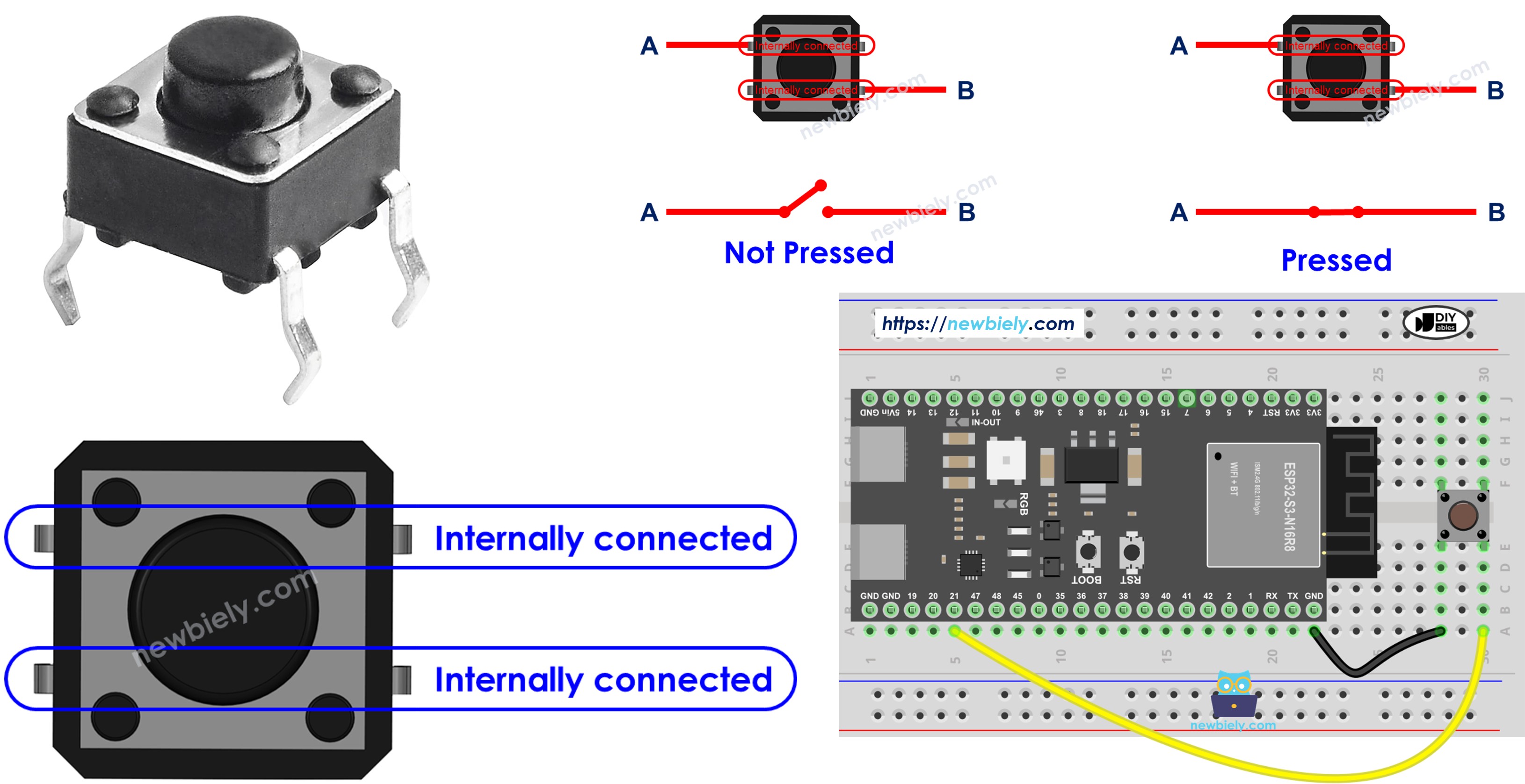 ESP32 S3 - Button