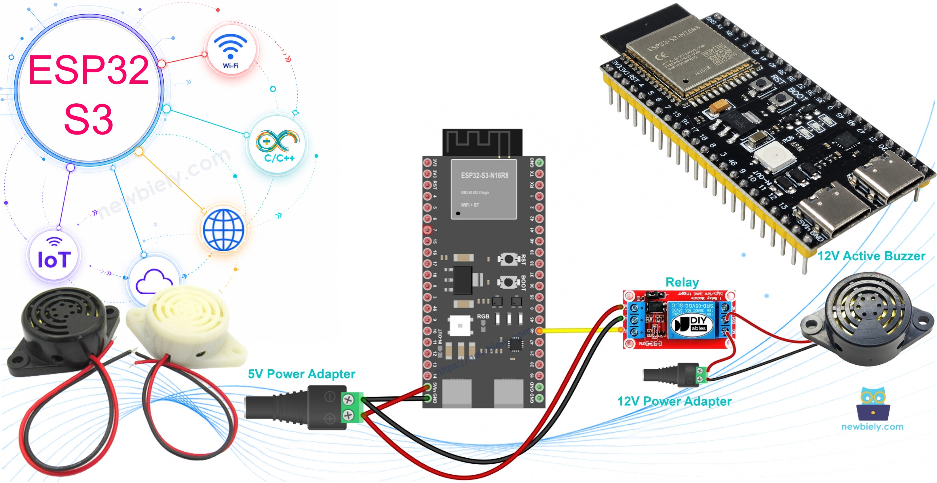 ESP32 S3 - Buzzer