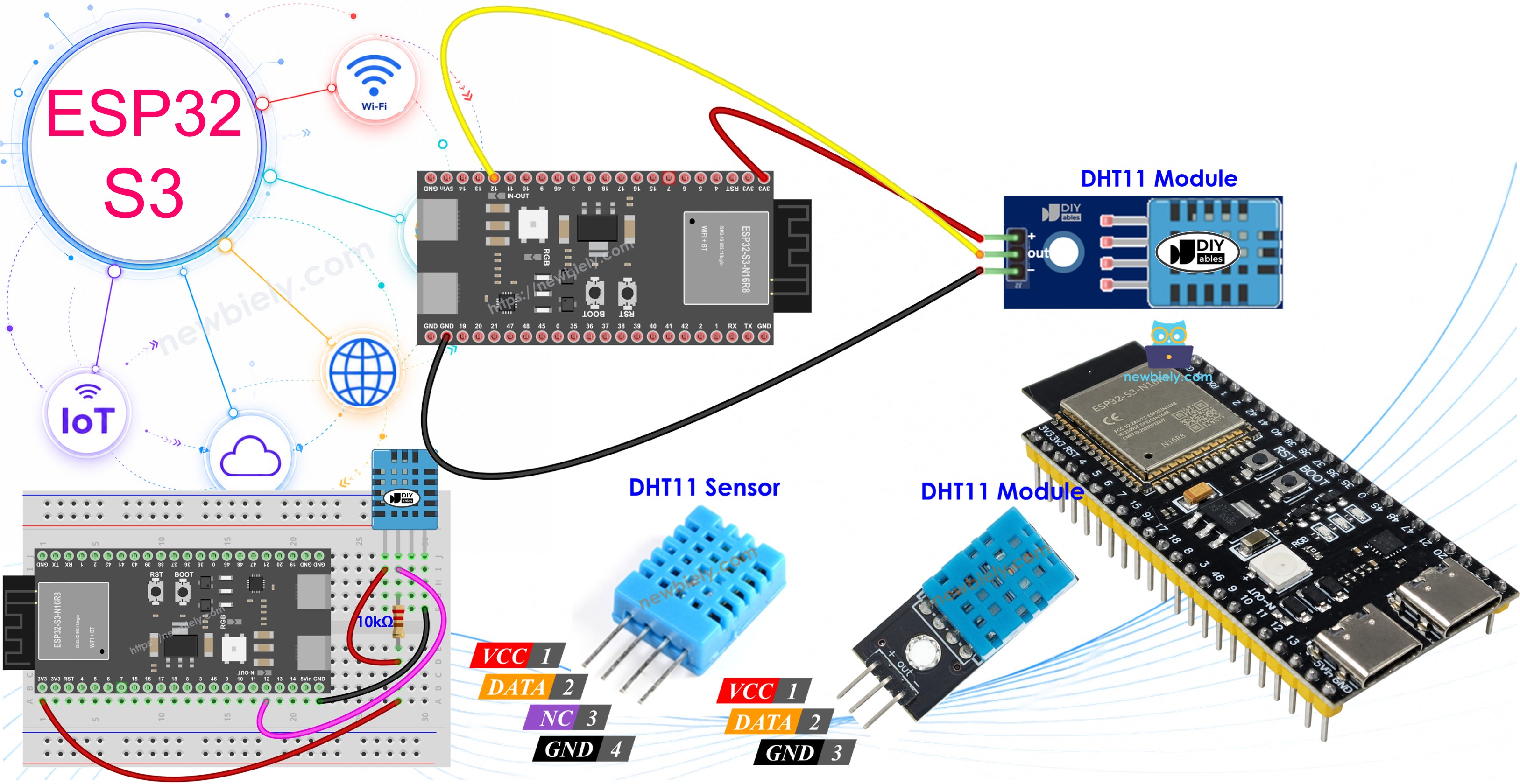 ESP32 S3 - DHT11