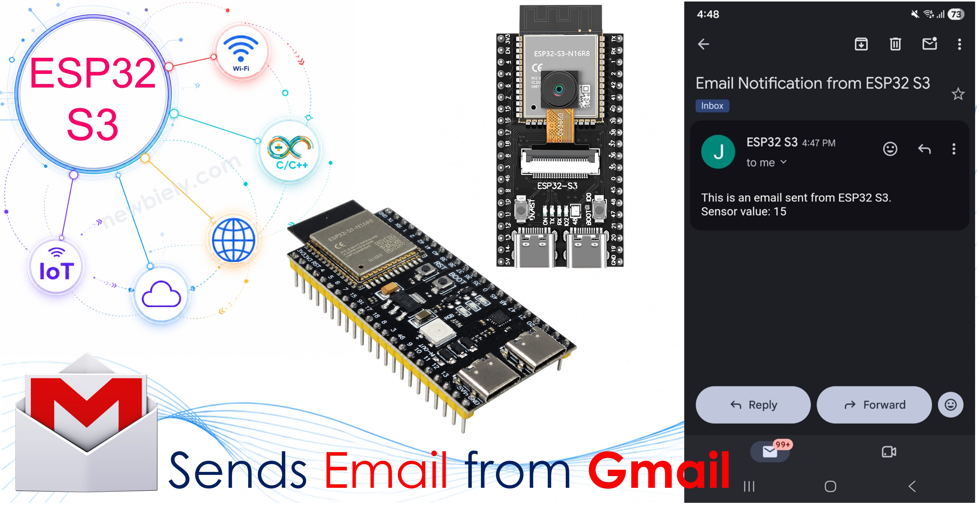ESP32 S3 Gmail
