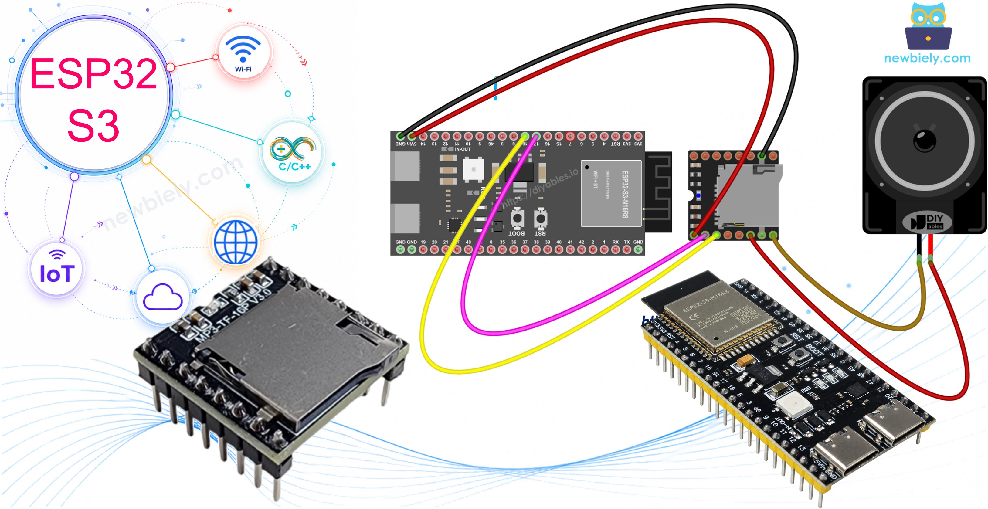 ESP32 S3 Mini Mp3 Player