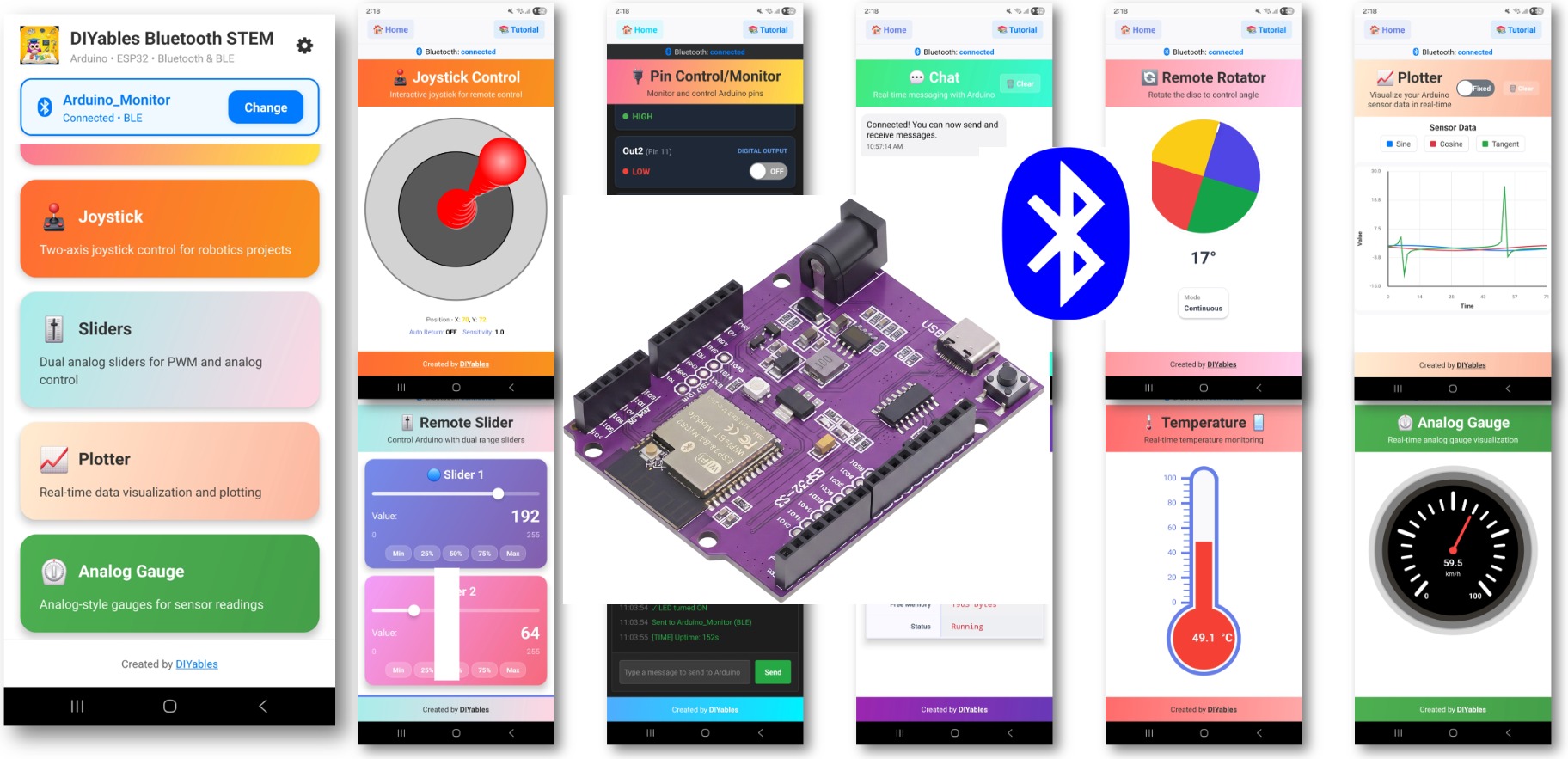 ESP32 S3 Uno Bluetooth multiple apps