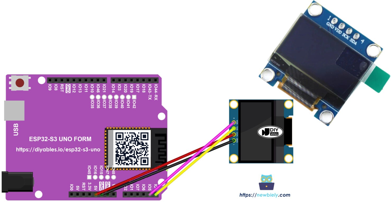 ESP32 S3 Uno OLED