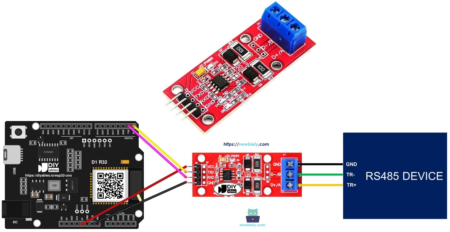 ESP32 Uno RS485
