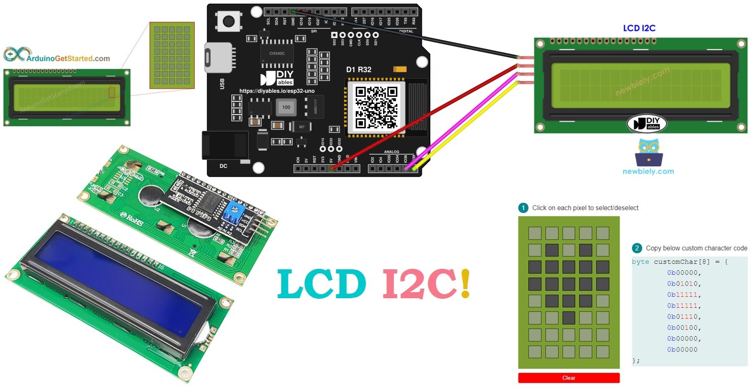 ESP32 Uno DISPLAY