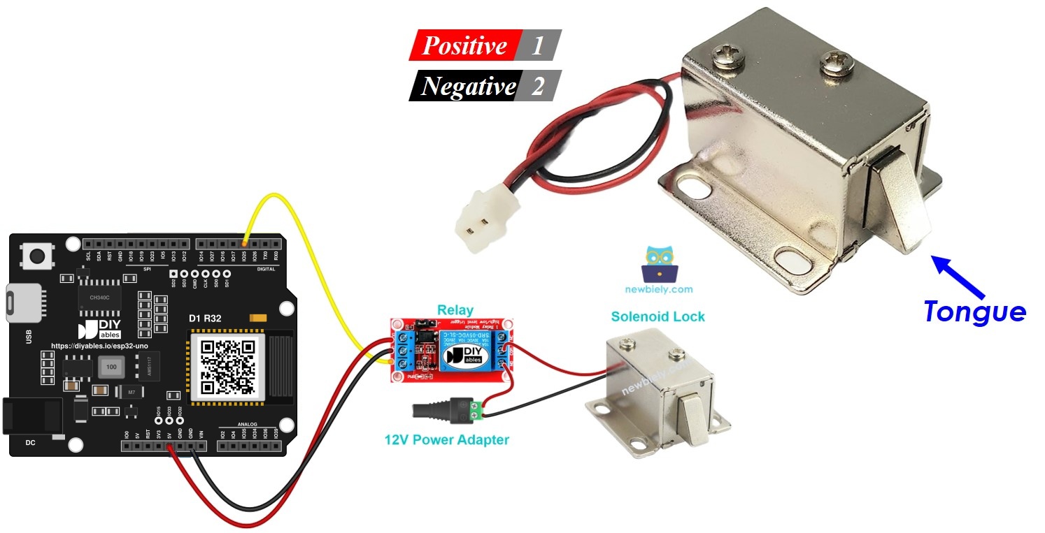 ESP32 Uno DOOR LOCK