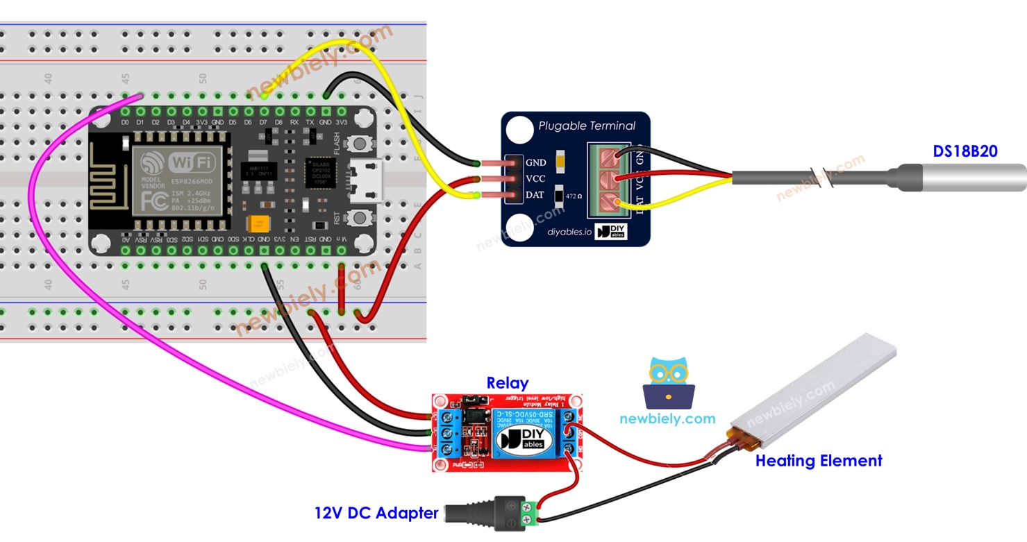 ESP8266 - Heating System | ESP8266 Tutorial