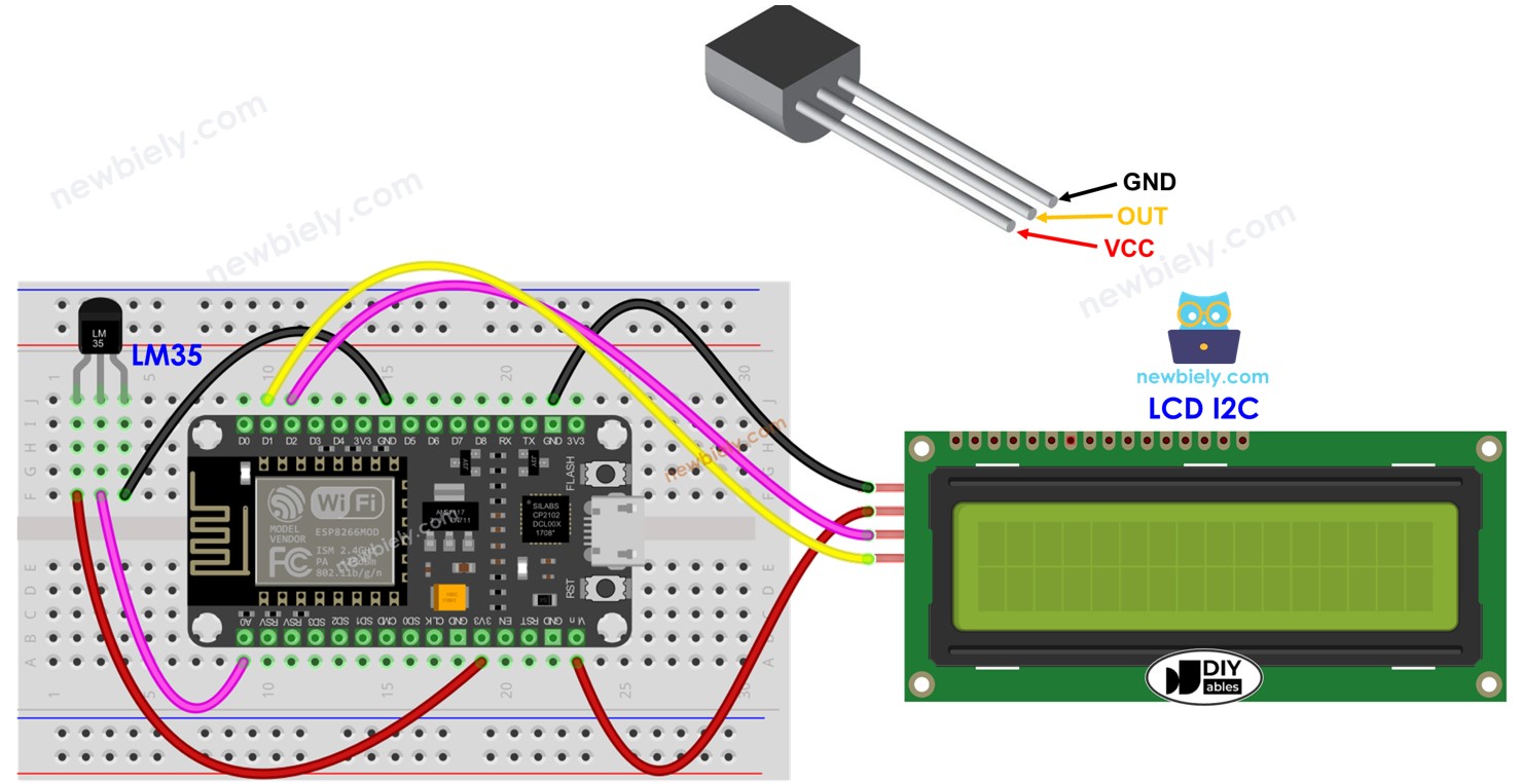 DIYables Sensor Kit for Arduino, ESP32, ESP8266, Raspberry Pi