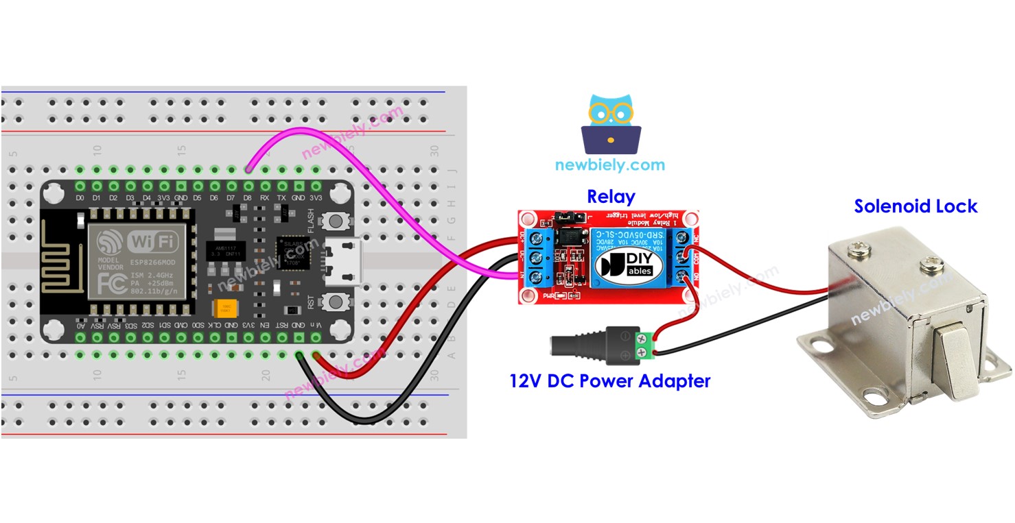 ESP8266 DOOR LOCK