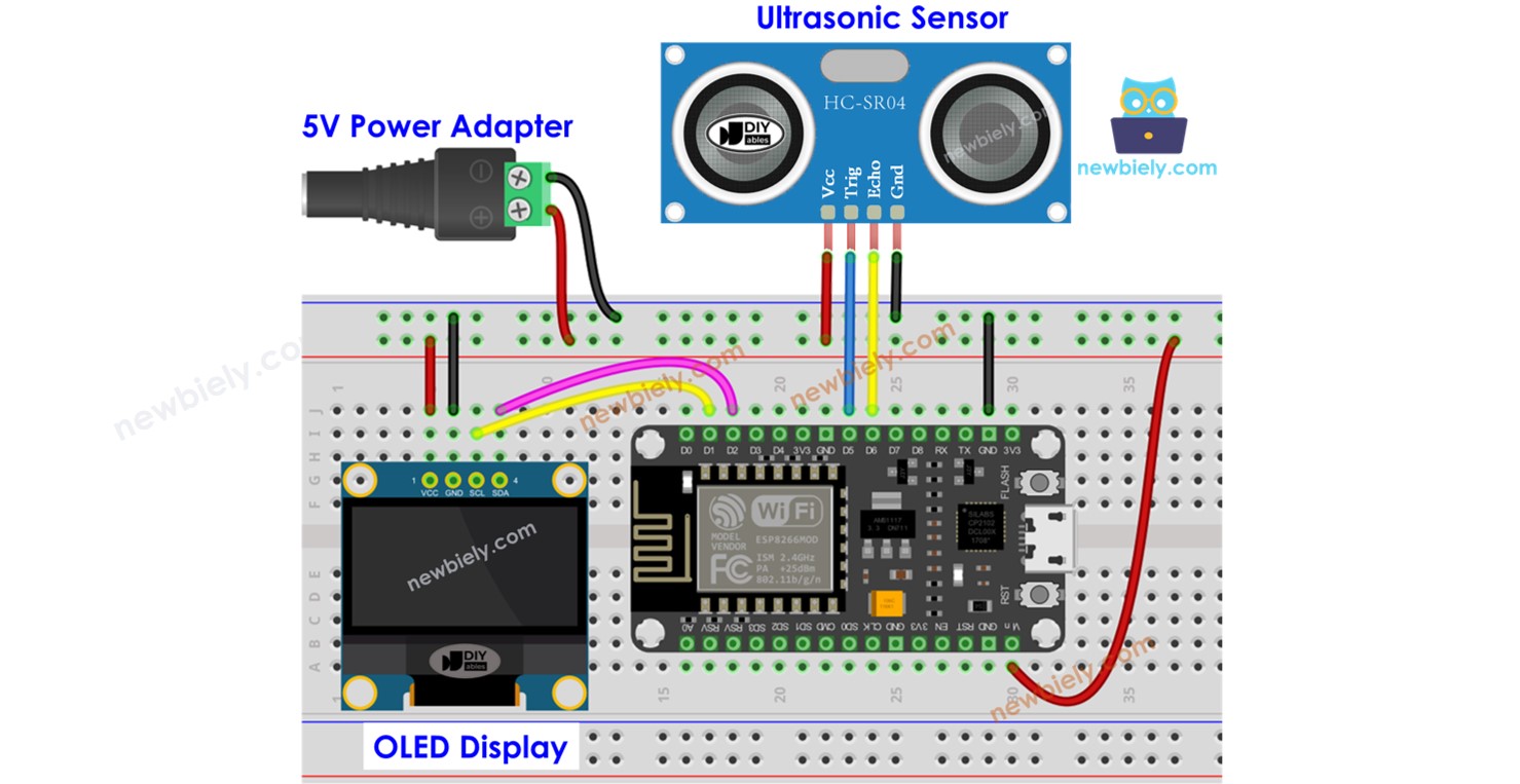 Esp Ultrasonic Sensor Piezo Buzzer Esp Tutori Vrogue Co