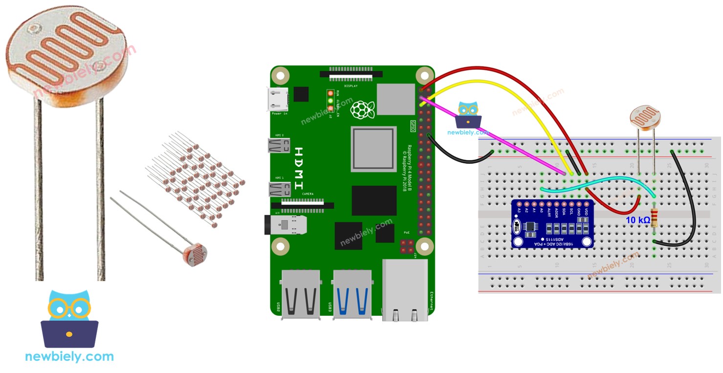 Raspberry Pi LIGHT SENSOR