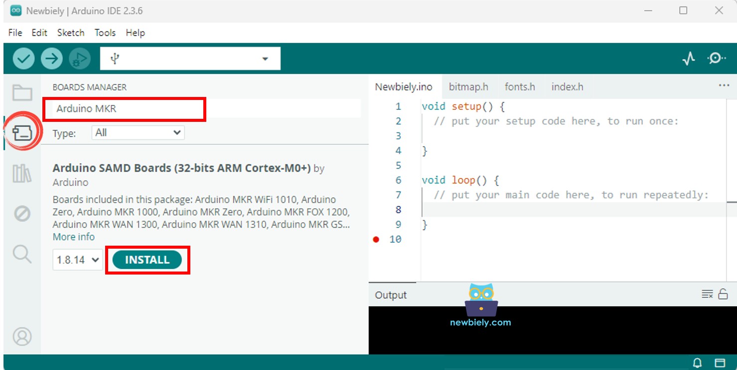 Arduino IDE - How to install Arduino MKR WiFi 1010