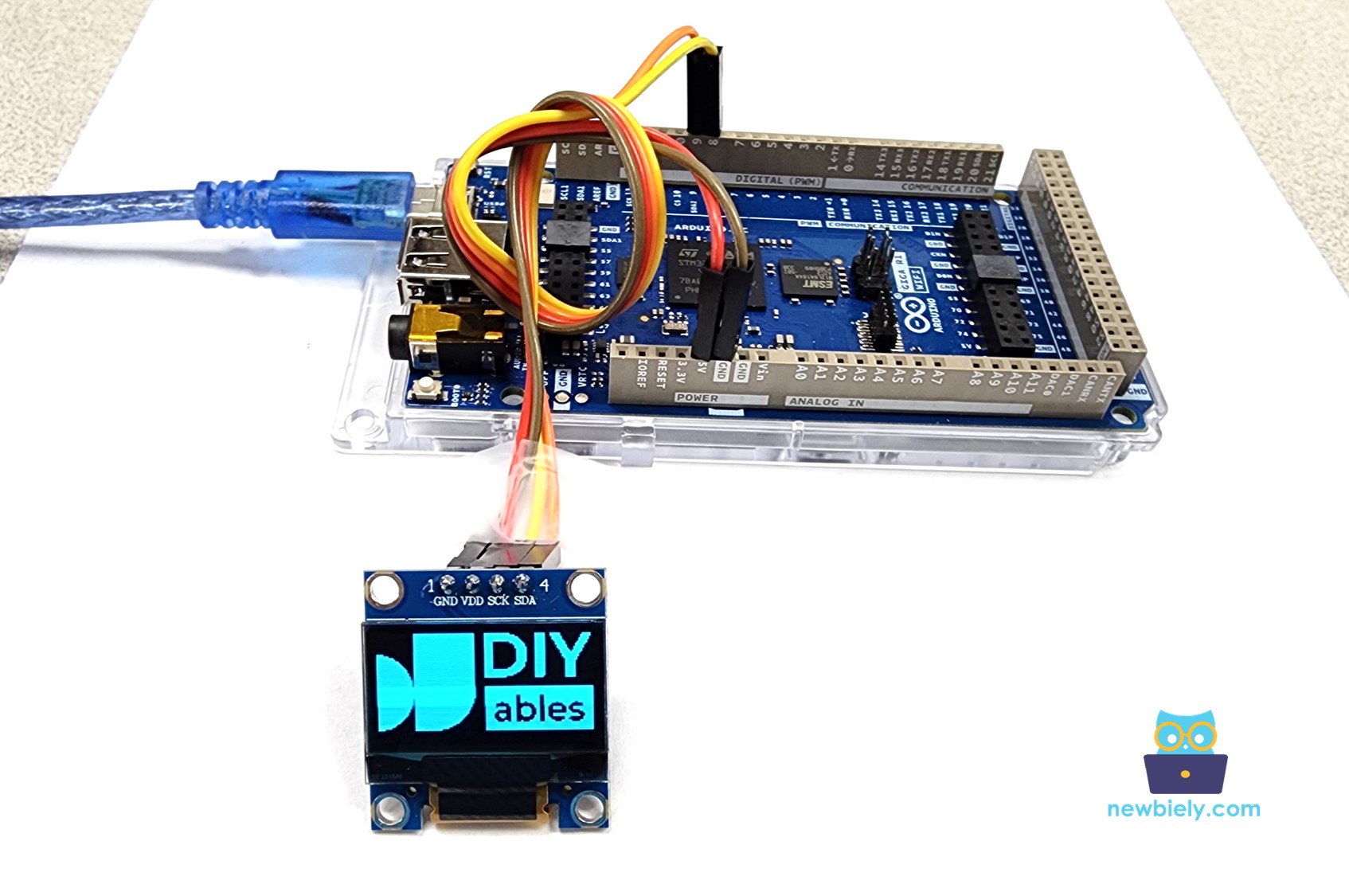 Arduino MicroPython display image on OLED