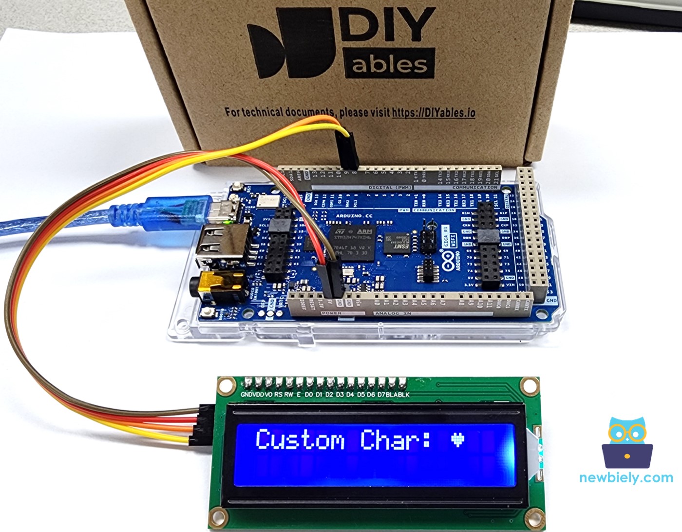 LCD custom character