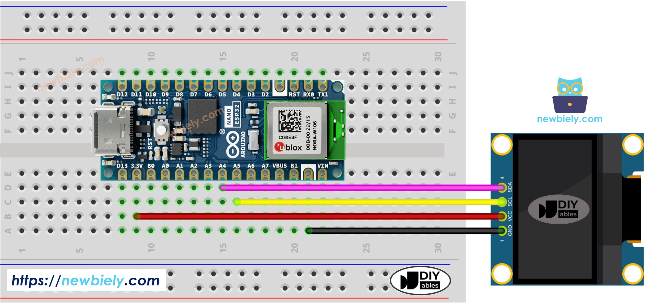 Arduino Nano ESP32 OLED Arduino Nano ESP32 Tutorial