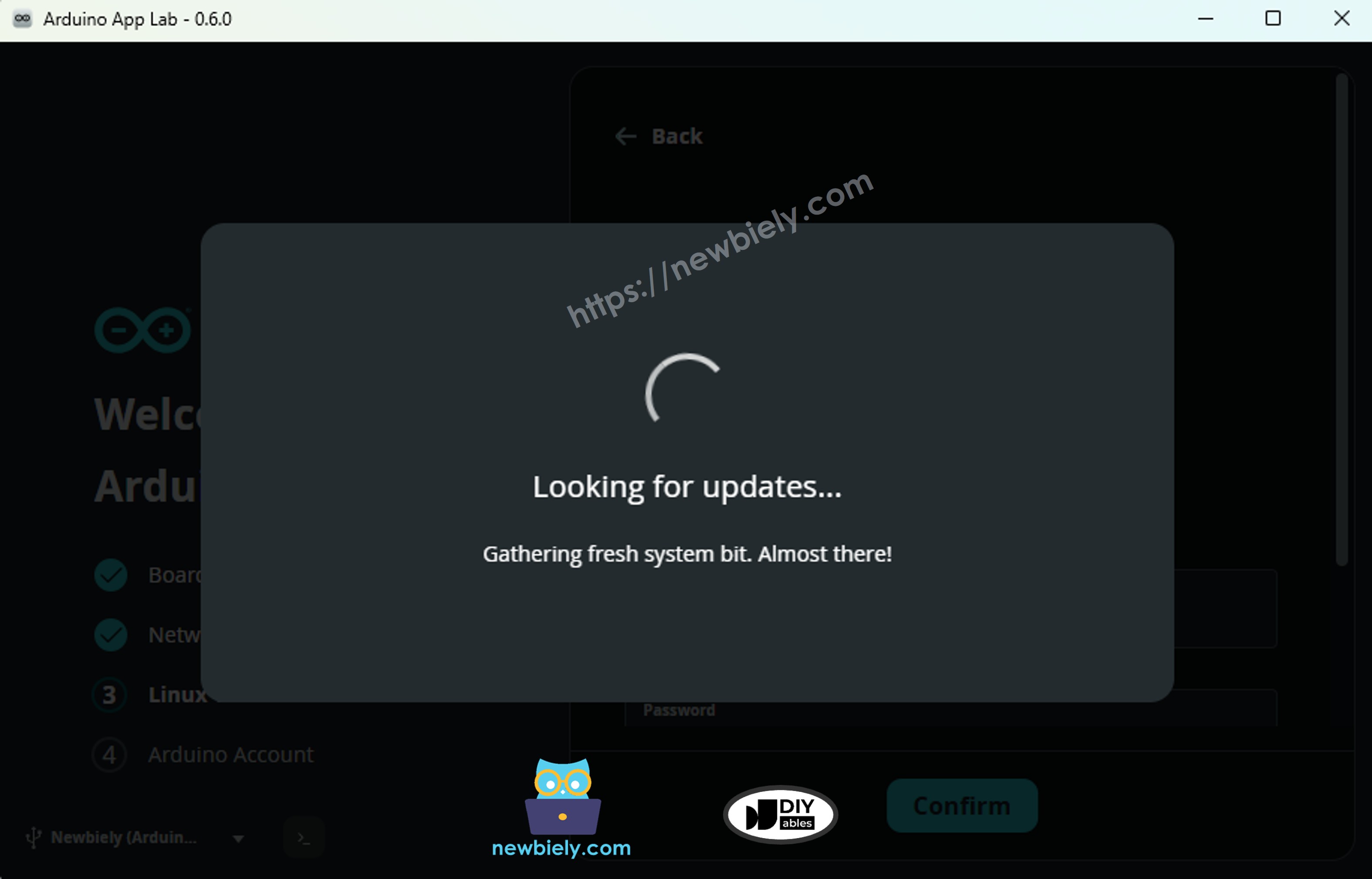 Arduino App Lab - Firmware Update
