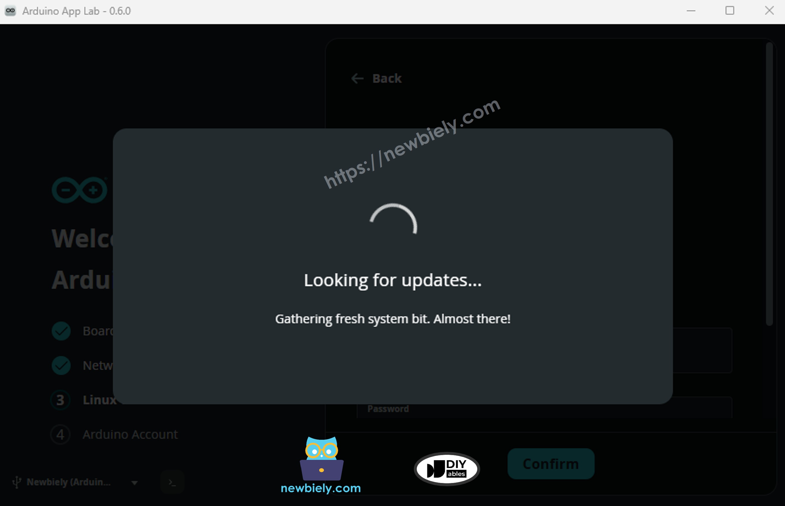 Arduino App Lab - Second Update Check