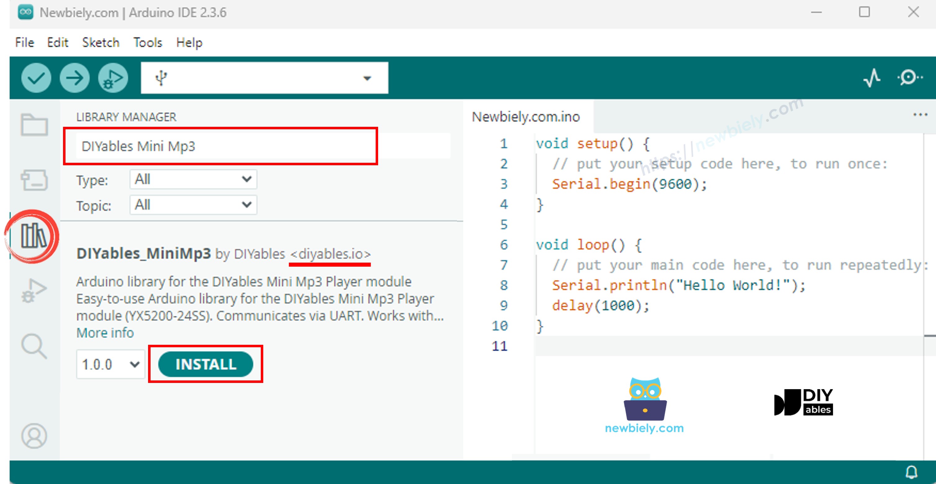 Arduino Uno R4 Mini Mp3 Player library