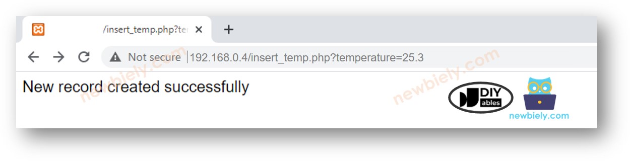 ESP32 Uno MySQL test