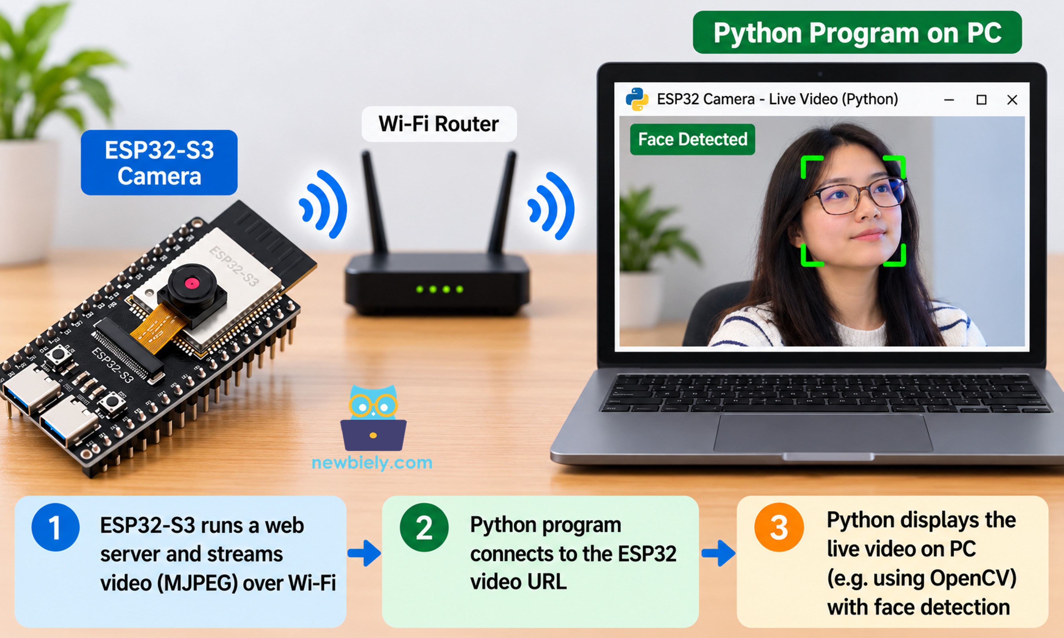 How the Video Travels to Python
