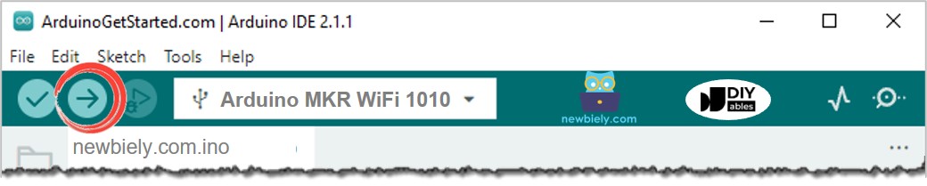 How to upload Arduino MKR WiFi 1010 code on Arduino IDE