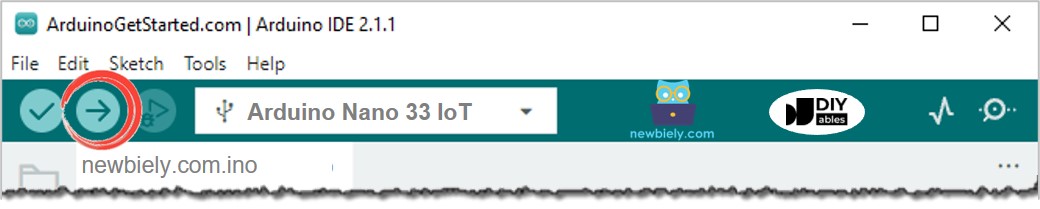 How to upload Arduino Nano 33 IoT code on Arduino IDE