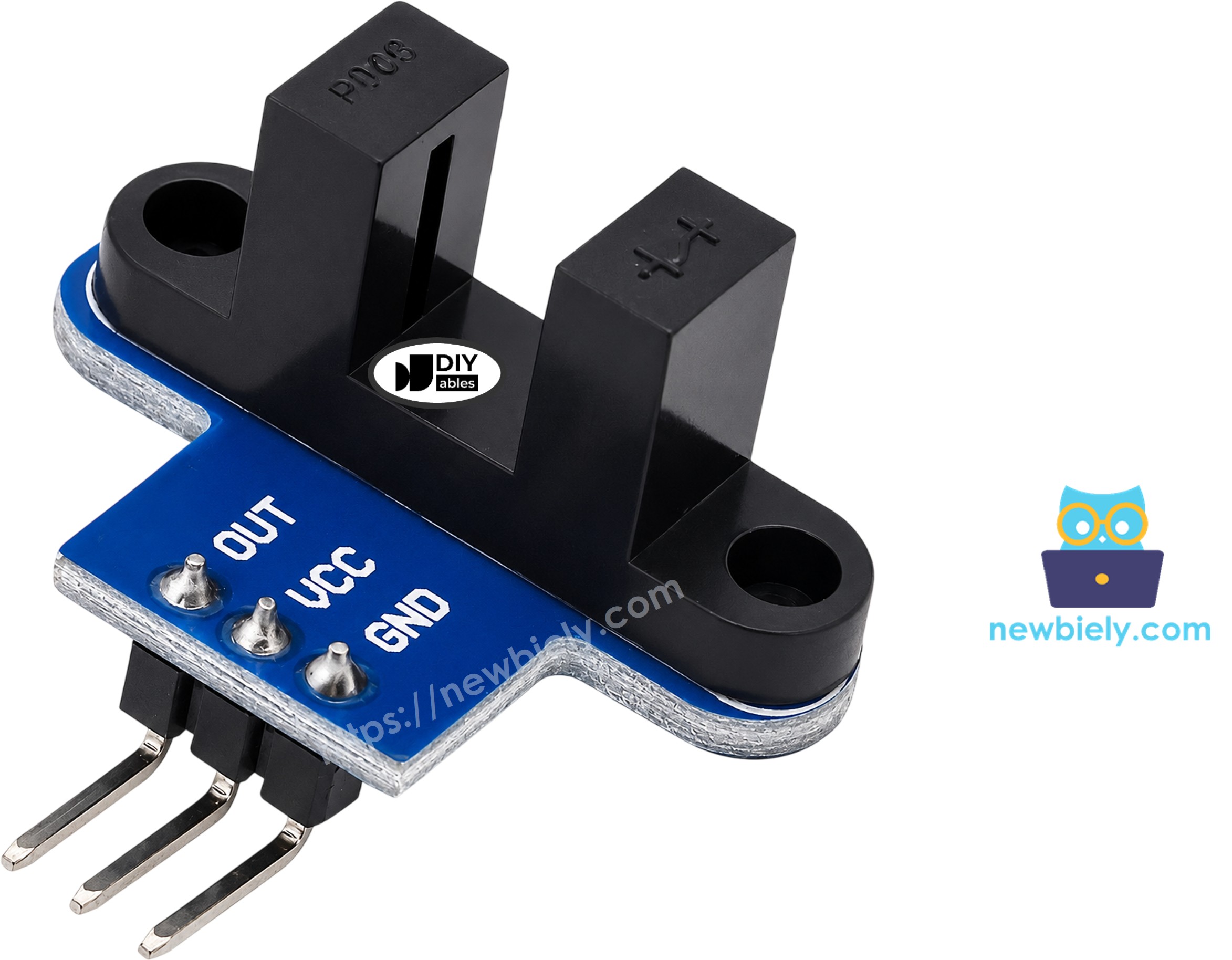 IR Slotted Optical Speed Sensor Pinout