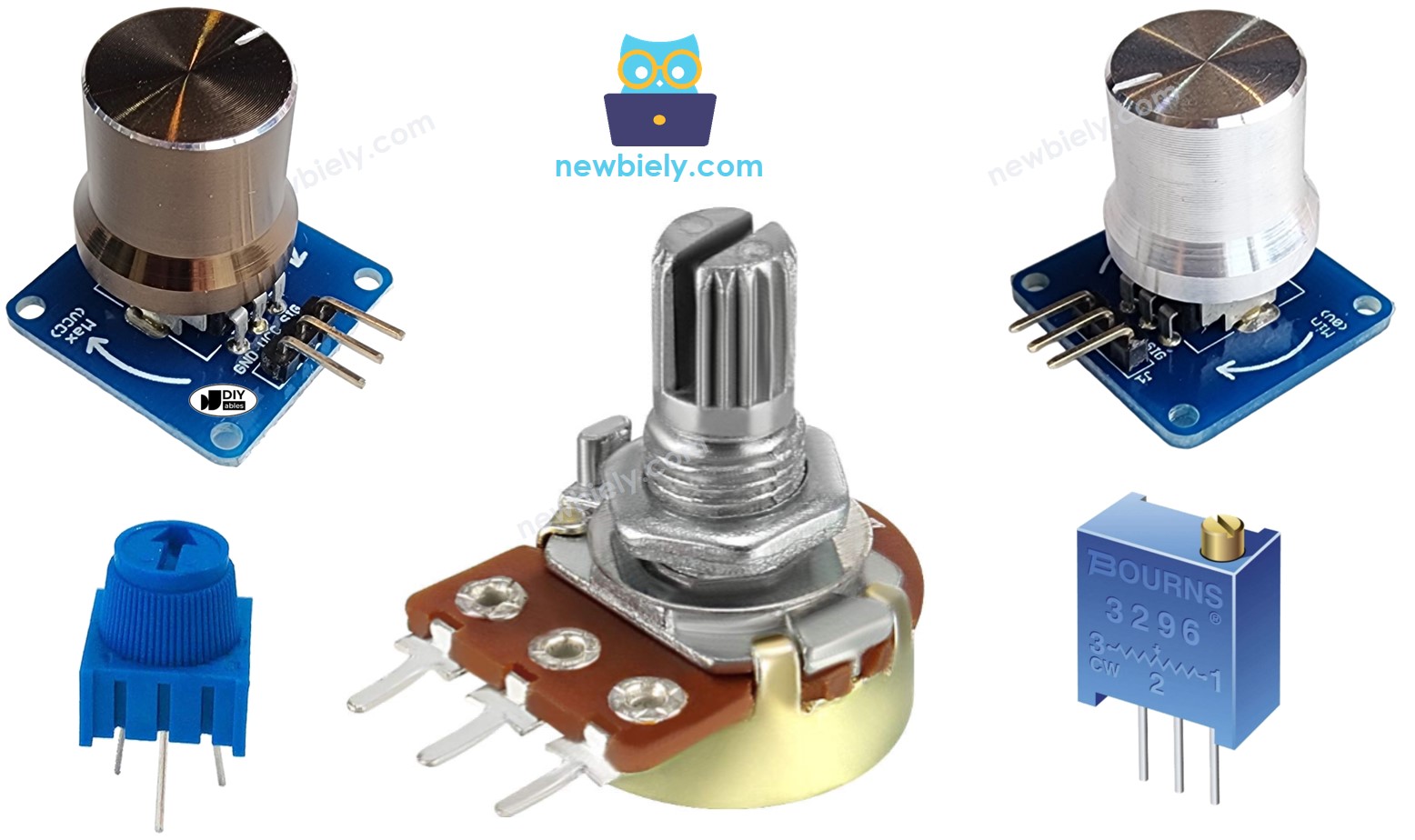 Potentiometer pinout