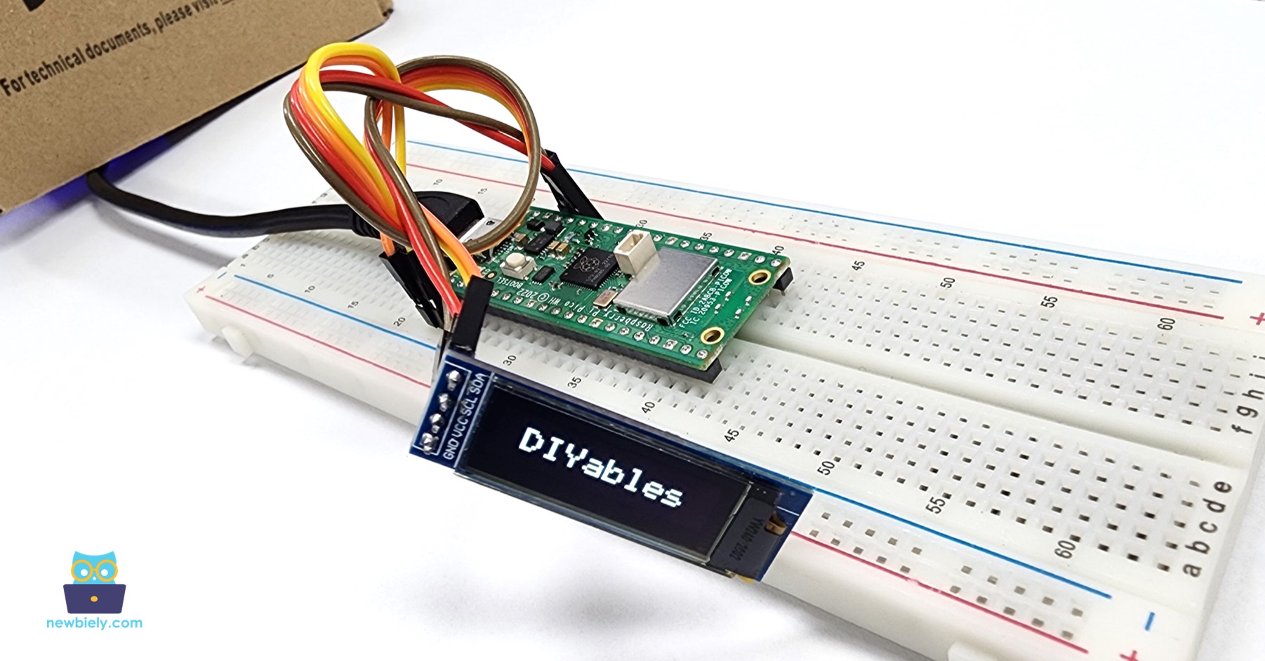 Raspberry Pi Pico OLED vertical and horizontal center align