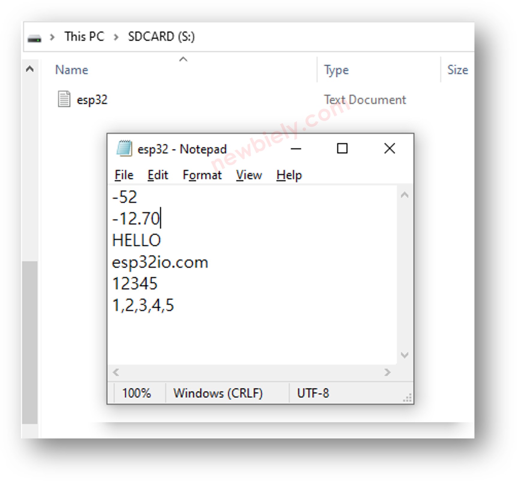 Raspberry Pi Pico writes variable to Micro SD Card
