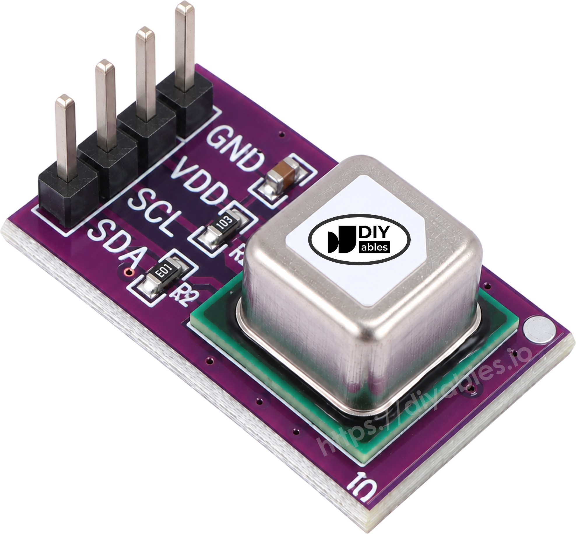 SCD40 CO2 sensor module pinout