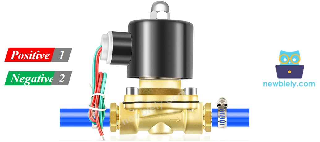 ESP8266 NodeMCU Water/Liquid Valve pinout